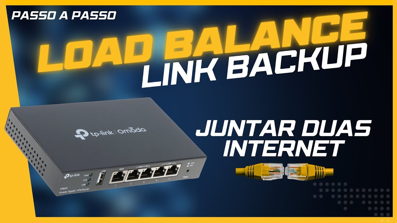 TP-LINK GIGA Load balance + Link Backup ( Tutorial )