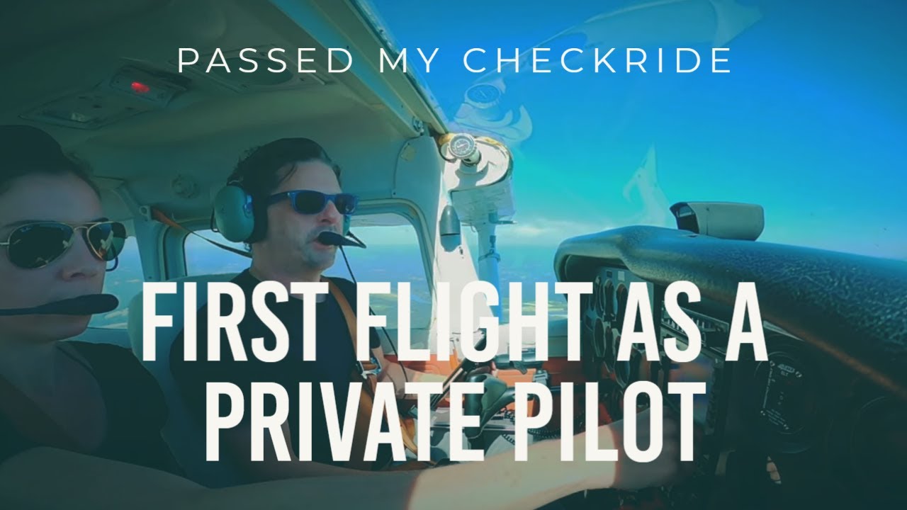 Passed my checkride! First Flight as a Private Pilot