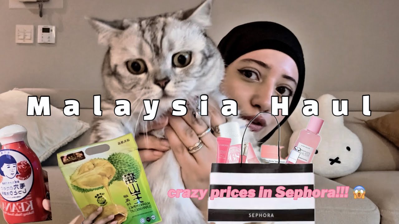 MALAYSIA HAUL🇲🇾 don quijote+Sephora & more! | مشترياتي من ماليزيا 