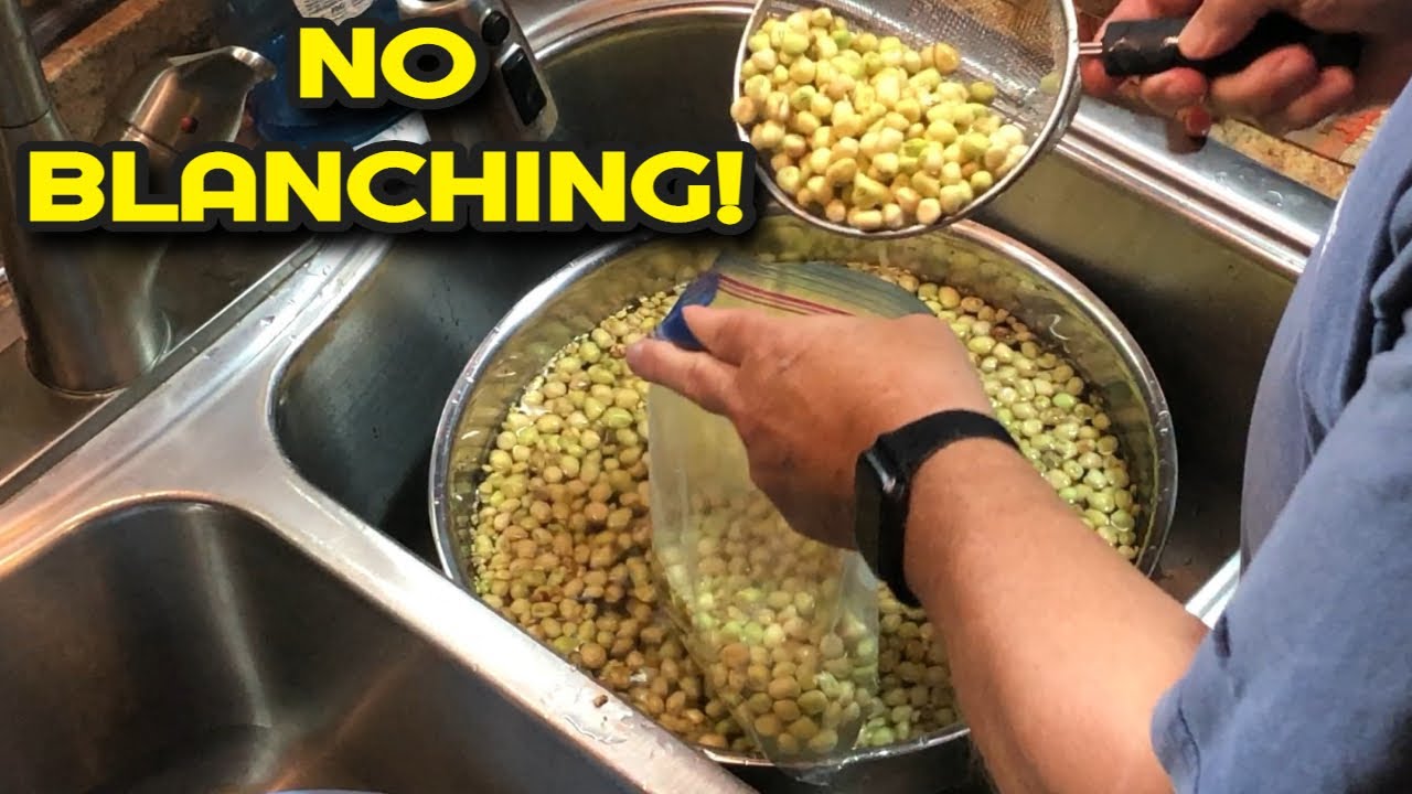 HOW TO FREEZE SOUTHERN PEAS WITHOUT BLANCHING - IT WORKS GREAT!