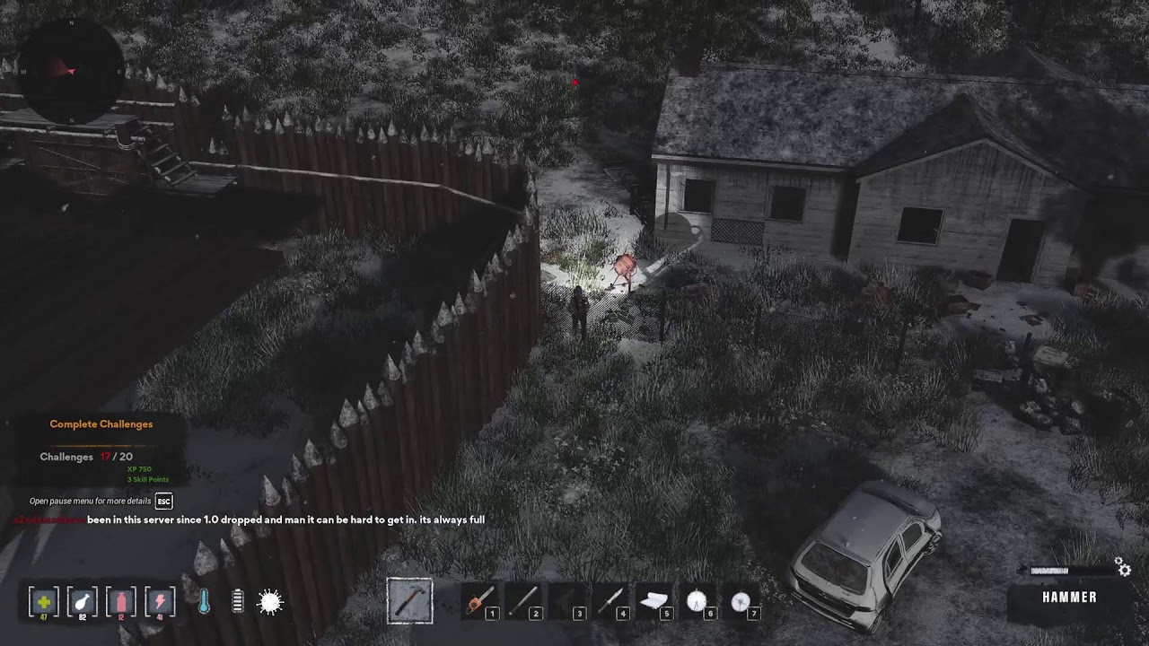 Humanitz:  Happy lunar new years, its time to work on fort