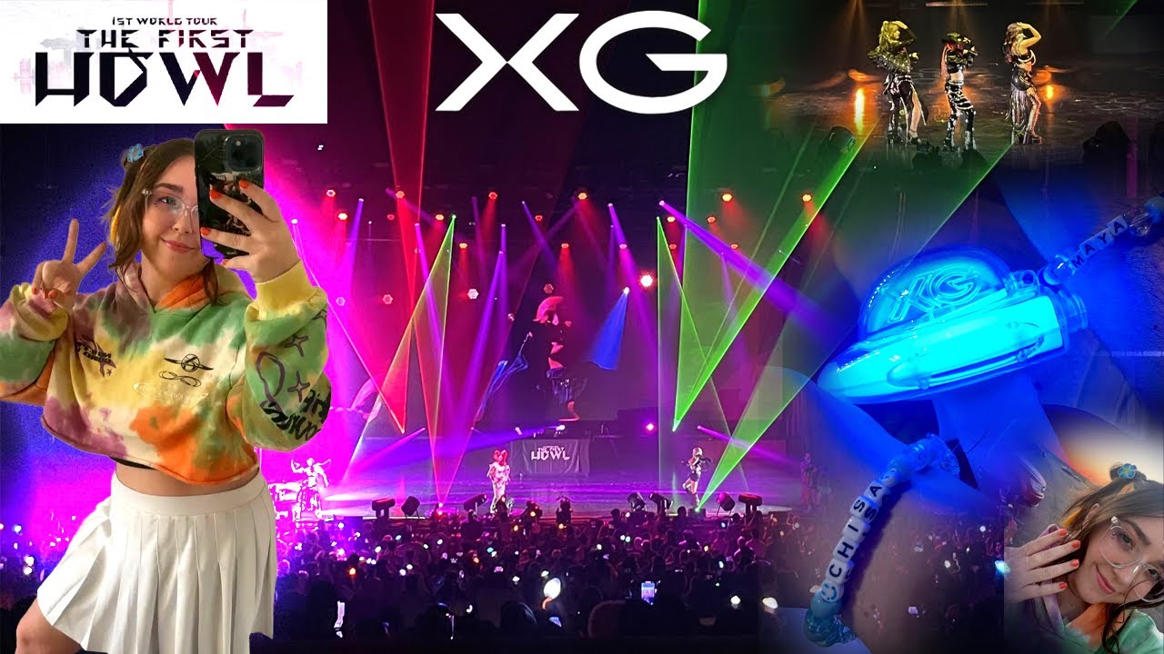 [4k] Come with me to an XG concert in Dallas! IYKYK M/V Reaction 🐺 VLOG