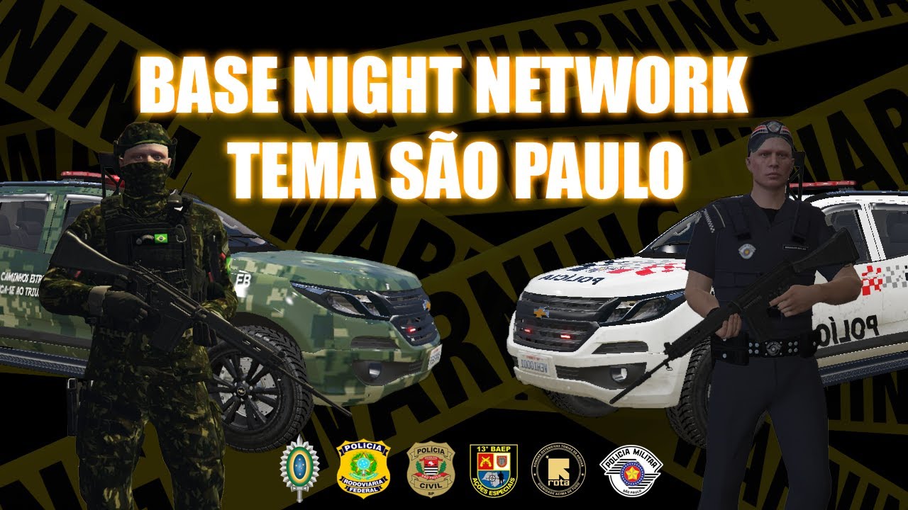 BASE NIGHT NETWORK - TEMA SÃO PAULO EXCLUSIVA!