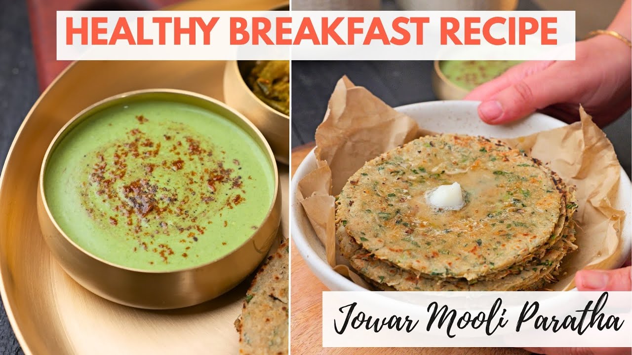 Quick & Easy Homemade Jowar Mooli Paratha | Healthy Winter Special Breakfast Recipe #paratha #recipe