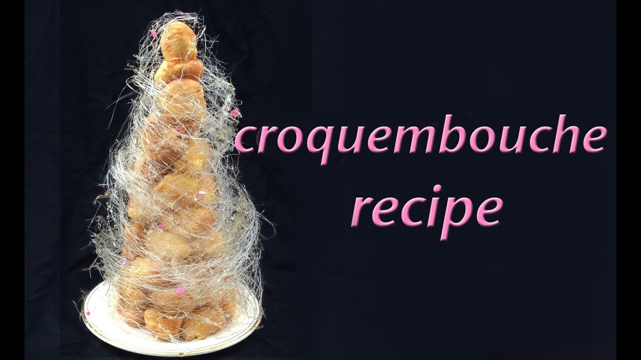 Croquembouche Recipe Profiterole Tower HOW TO COOK THAT Ann Reardon