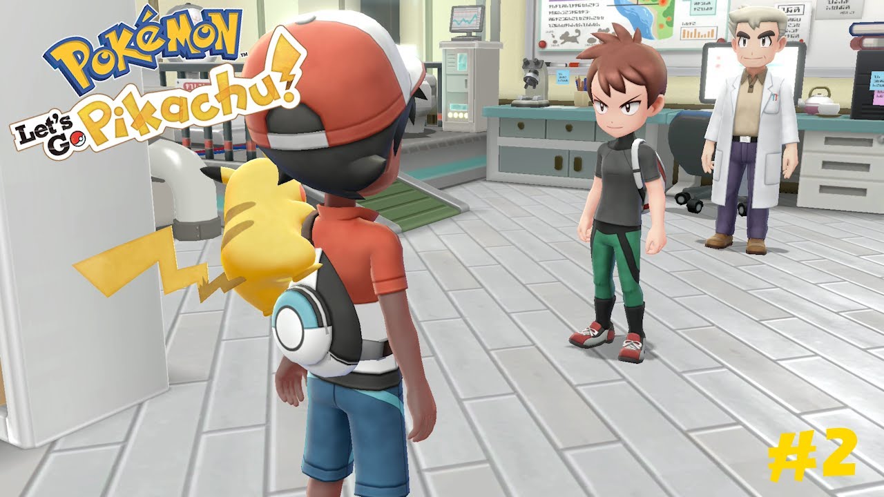Pokemon Let's Go Pikachu - Part 2: Route 1 & Viridian City