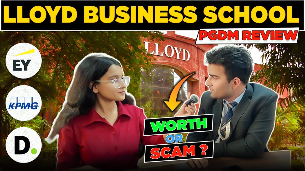 LLOYD College PGDM Review 🤯| LLOYD Busniess School Greater Noida | Campus Tour | Coupon Code
