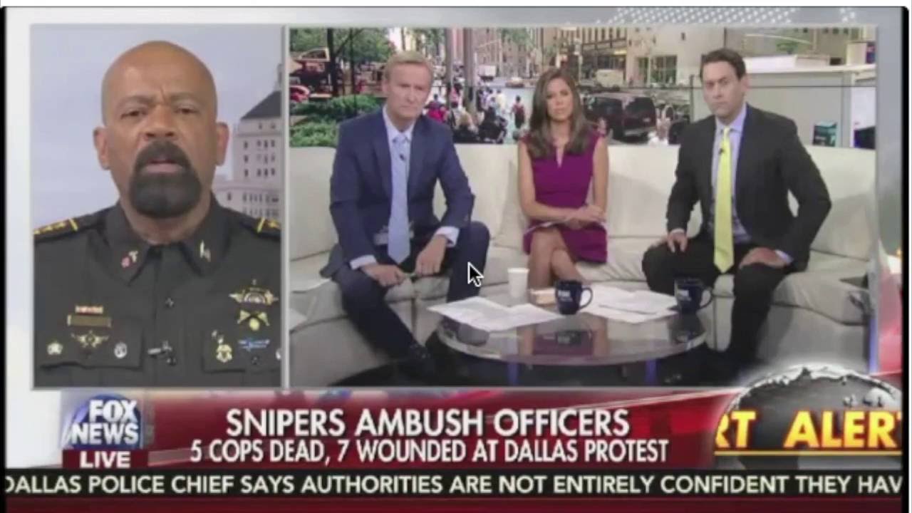 Sheriff Clarke  Dallas Shooting