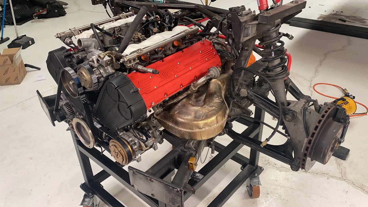 Ferrari F355 valve lifter rebuild