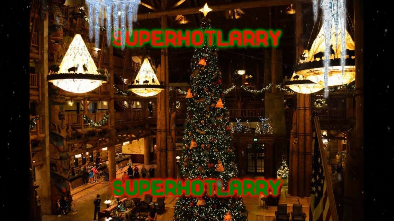 WDW Wilderness Lodge Christmas Loop Part 2