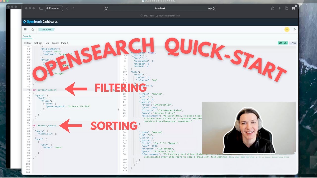 OpenSearch Structure and REST APIs (Concepts + Demos)