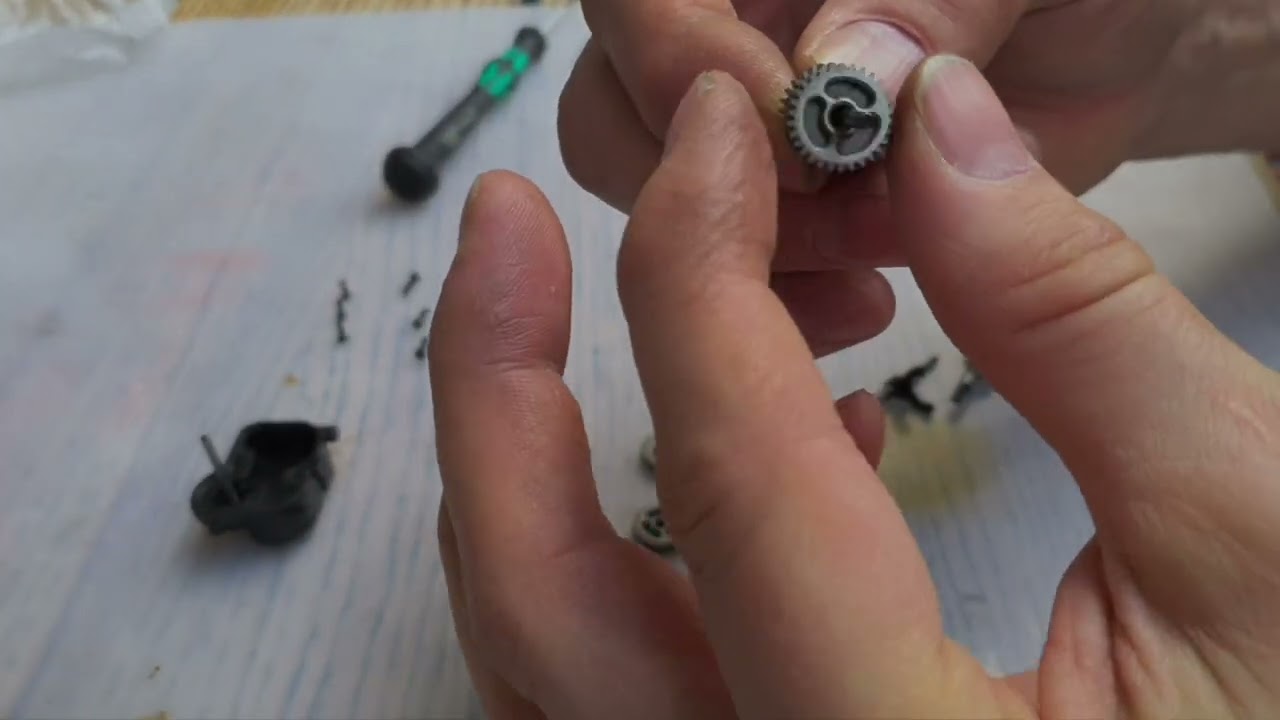 hobbyplus CR18P EVO FX118 Evo Pro Transmission fix and assembly. changing the Clutch / Shifter