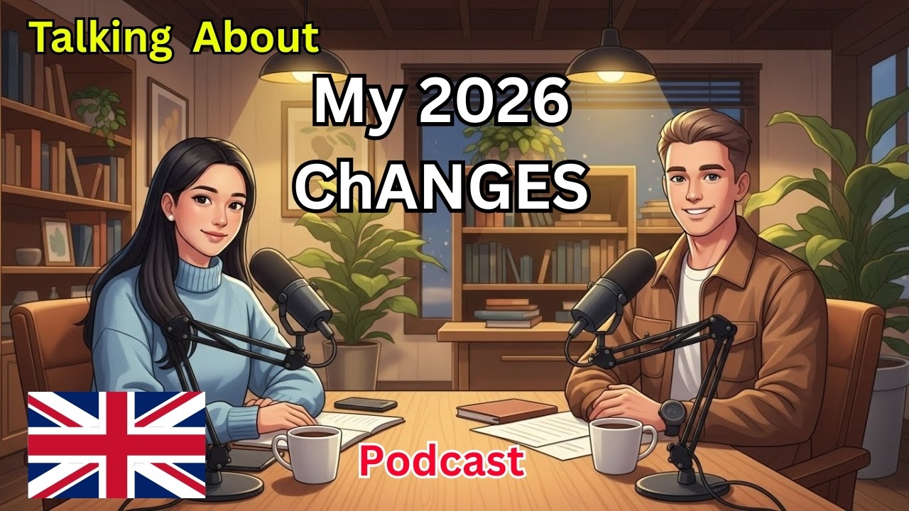 How to Talk About Your 2026 Changes in English | Goals, Habits & improve Conversation Practice