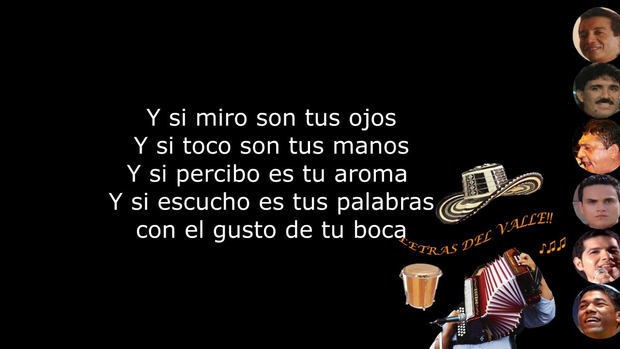Mis cinco sentidos - Kaleth Morales (LETRA)