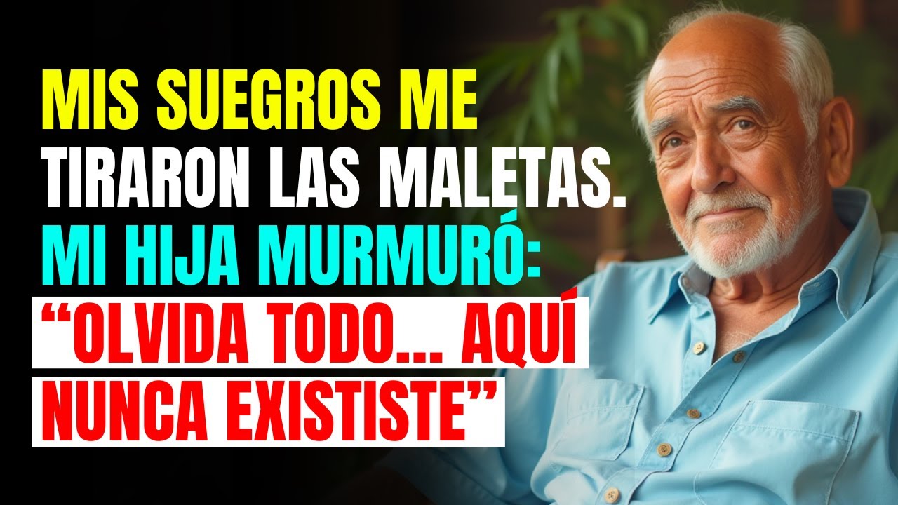 Mis suegros me tiraron las maletas. Mi hija murmuró: “Olvida todo… aquí nunca exististe”