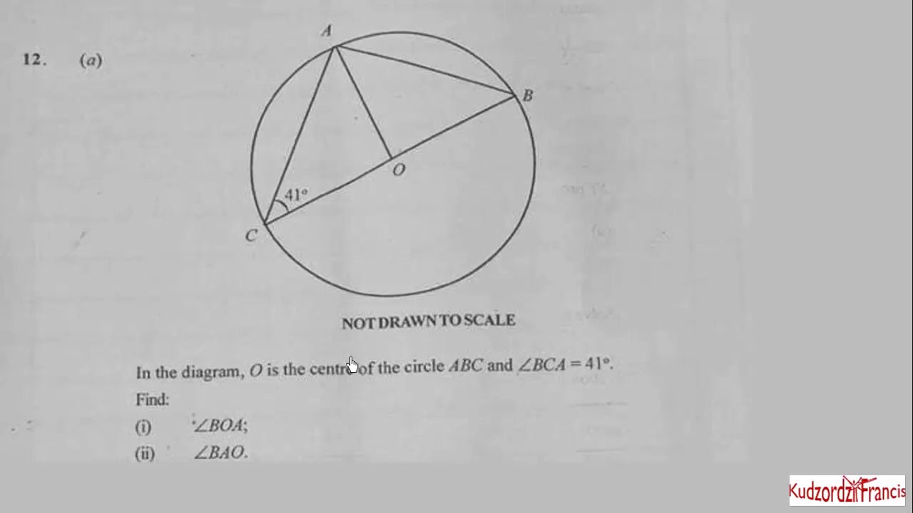WASSCE 2020  CORE MATHEMATICS PAPER 2