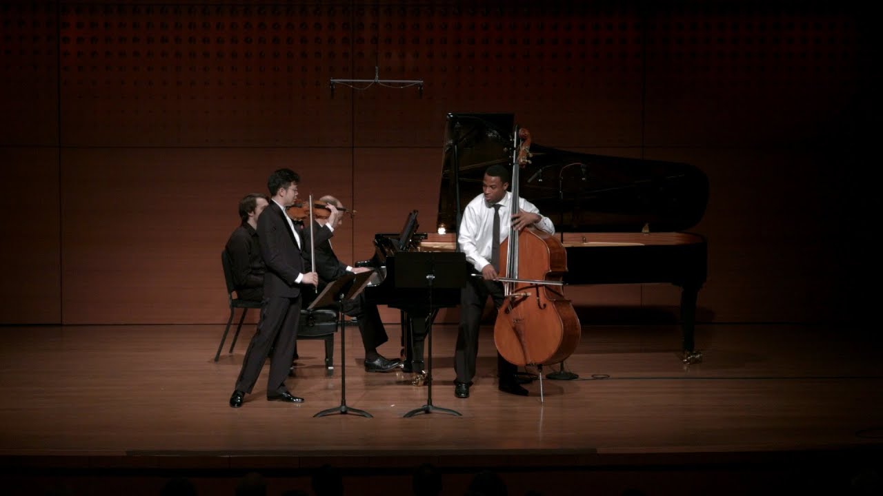 Bottesini: Gran duo concertante for Violin, Double Bass, and Piano