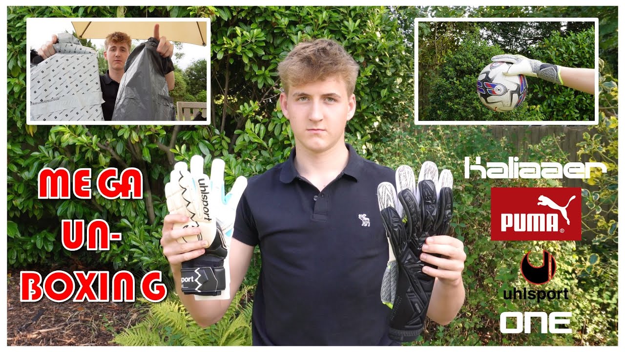 GKR4U MEGA UNBOXING - 2024 Goalkeeper Gloves From Uhlsport Kaliaaer Puma & One Glove
