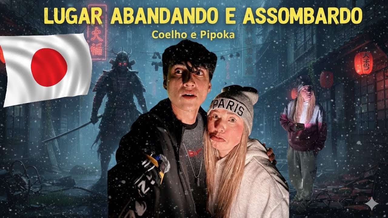 LENDA URBANA JAPONESA EM TEMPO REAL (Com Coelho no Japão) 🇯🇵 