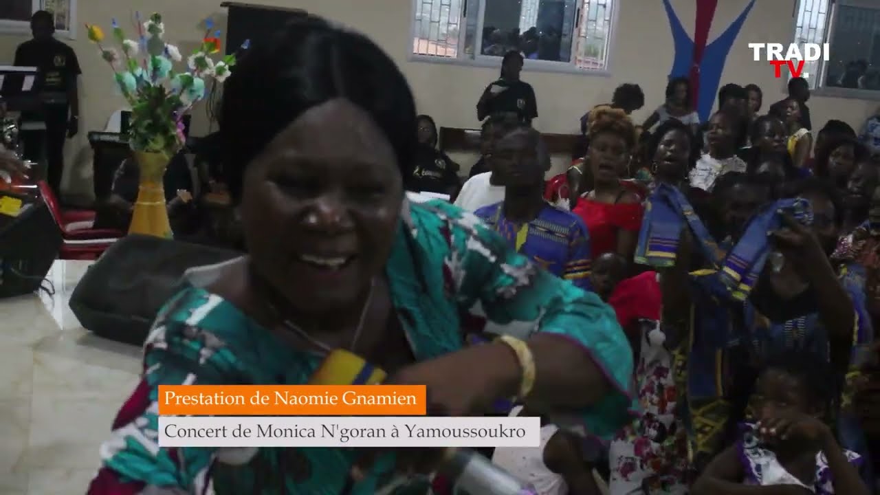 Prestation de Naomie Gnamien au concert de Monica N'goran à Yamoussoukro [+225 0142620097]