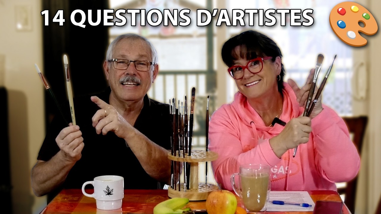 14 questions d’artistes débutants – Nos réponses autour d’un café 🎨☕
