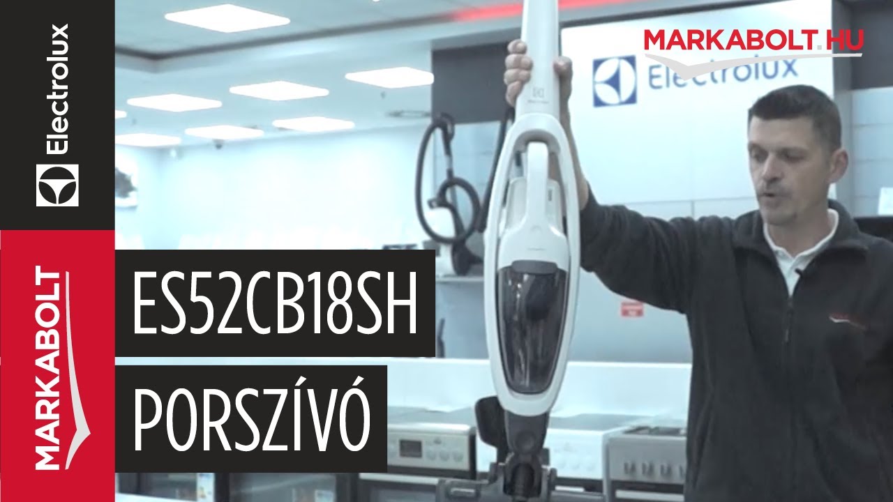 Electrolux ES52CB18SH akkumulátoros álló porszívó – Márkabolt.hu