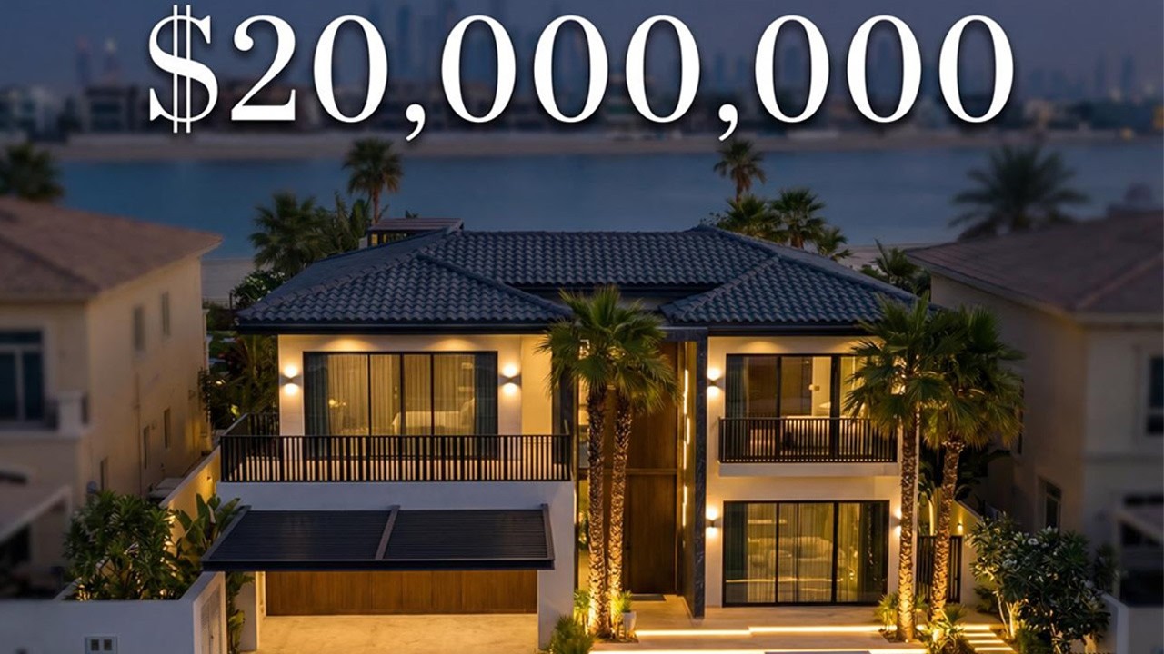 20,000,000$ LUXURY VILLA , PALM JUMEIRAH , DUBAI.