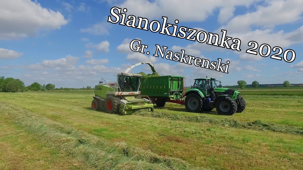 Sianokiszonka 2020 w Gr. Naskrenski | Rozwalony dron! | 3x Deutz-Fahr