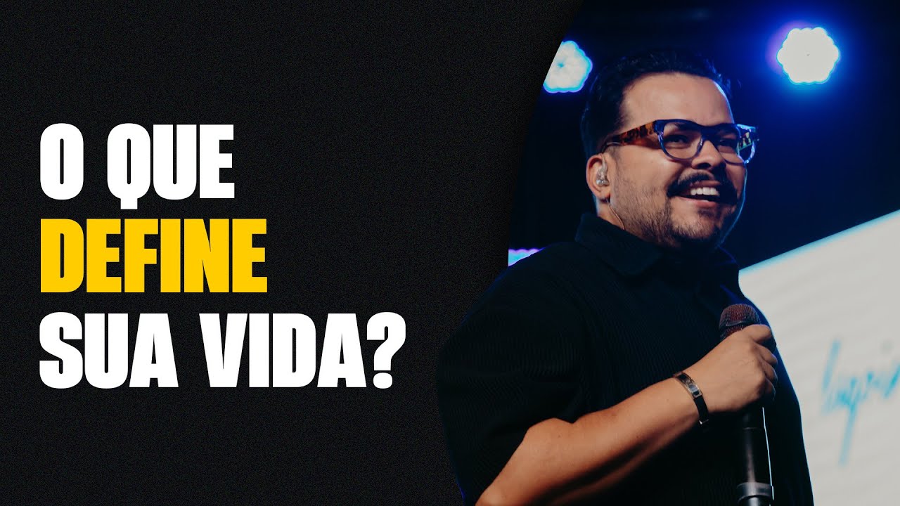 O QUE TE DEFINE N&Atilde;O &Eacute; ONDE VOCE ESTA | Pastor Leandrinho