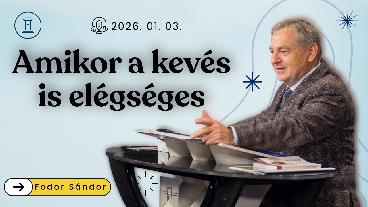 A puszt&aacute;ban is van megold&aacute;s | Fodor S&aacute;ndor | 2026.01.03