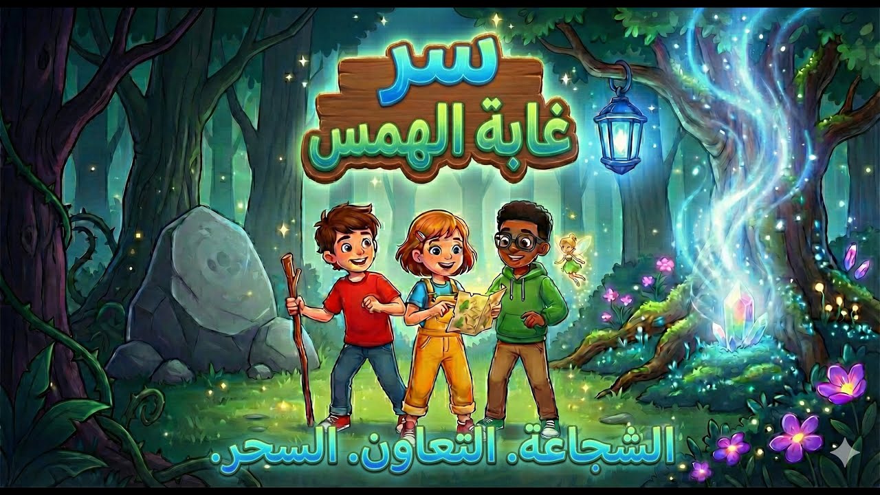🌟 سر الغابة المفقوده! | أقوى مغامرة سحرية للأطفال (باللهجة المصرية)