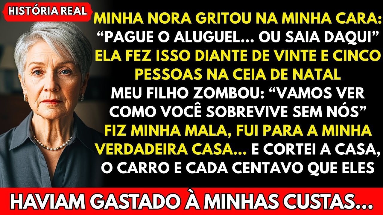 Minha Nora Gritou_ “Pague o aluguel ou saia!” no Natal… e o que eu disse depois a deixou em choque