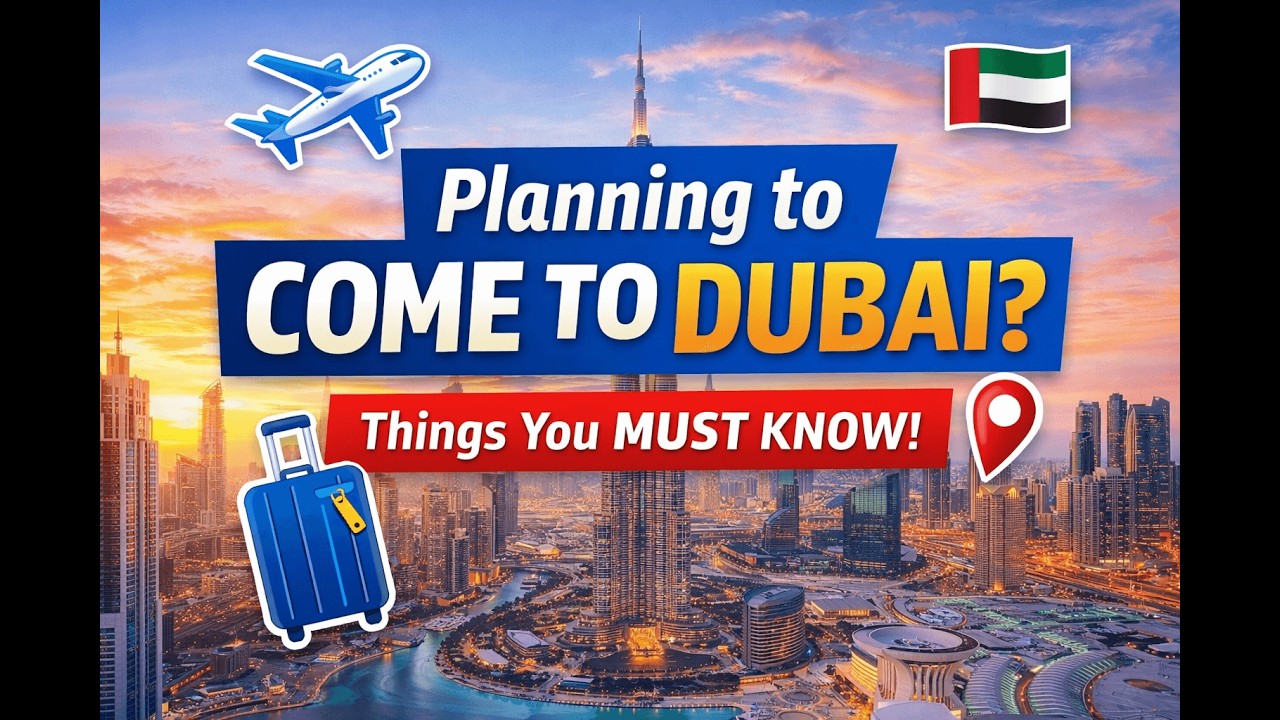 Do not visit Dubai without knowing this🙄😳