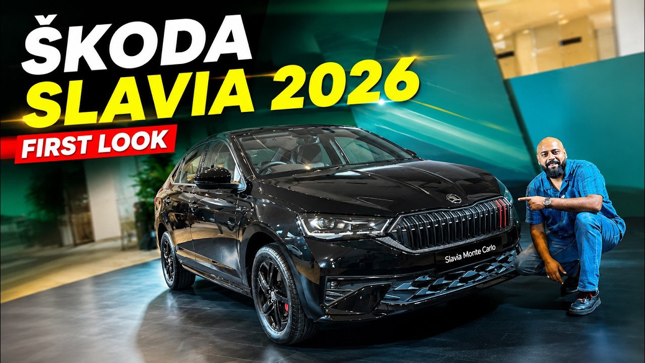 New Skoda Slavia 2026 First Look | What&rsquo;s New?