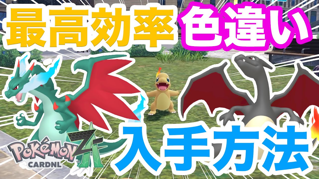 【ポケモンZA】最高効率！色違いヒトカゲの入手方法を解説！色違いメガリザードンに進化させてランクバトルで対戦しよう！