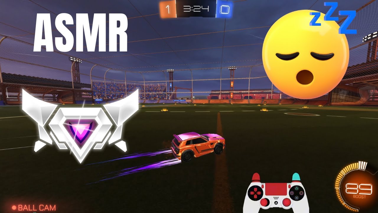 PS4 Controller Sounds | ASMR Rocket League Ranked 2s | Grand Champion