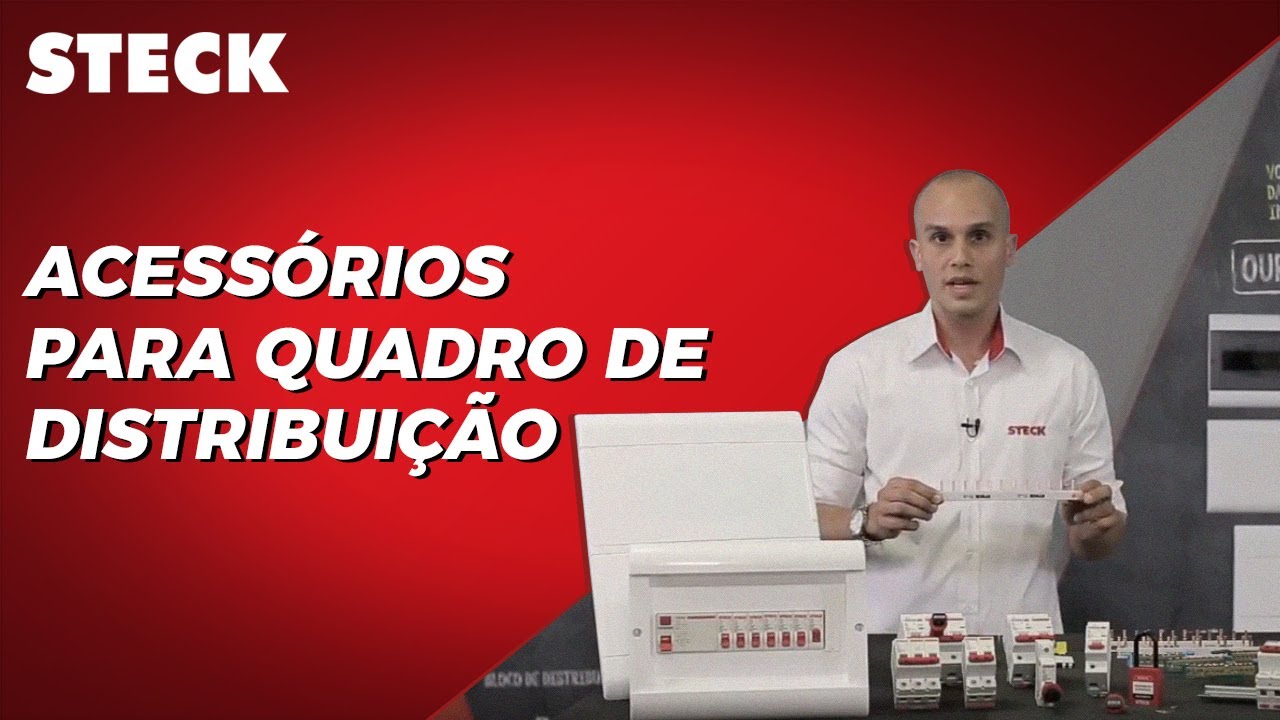 Steck | Acess&oacute;rios para Quadro de Distribui&ccedil;&atilde;o