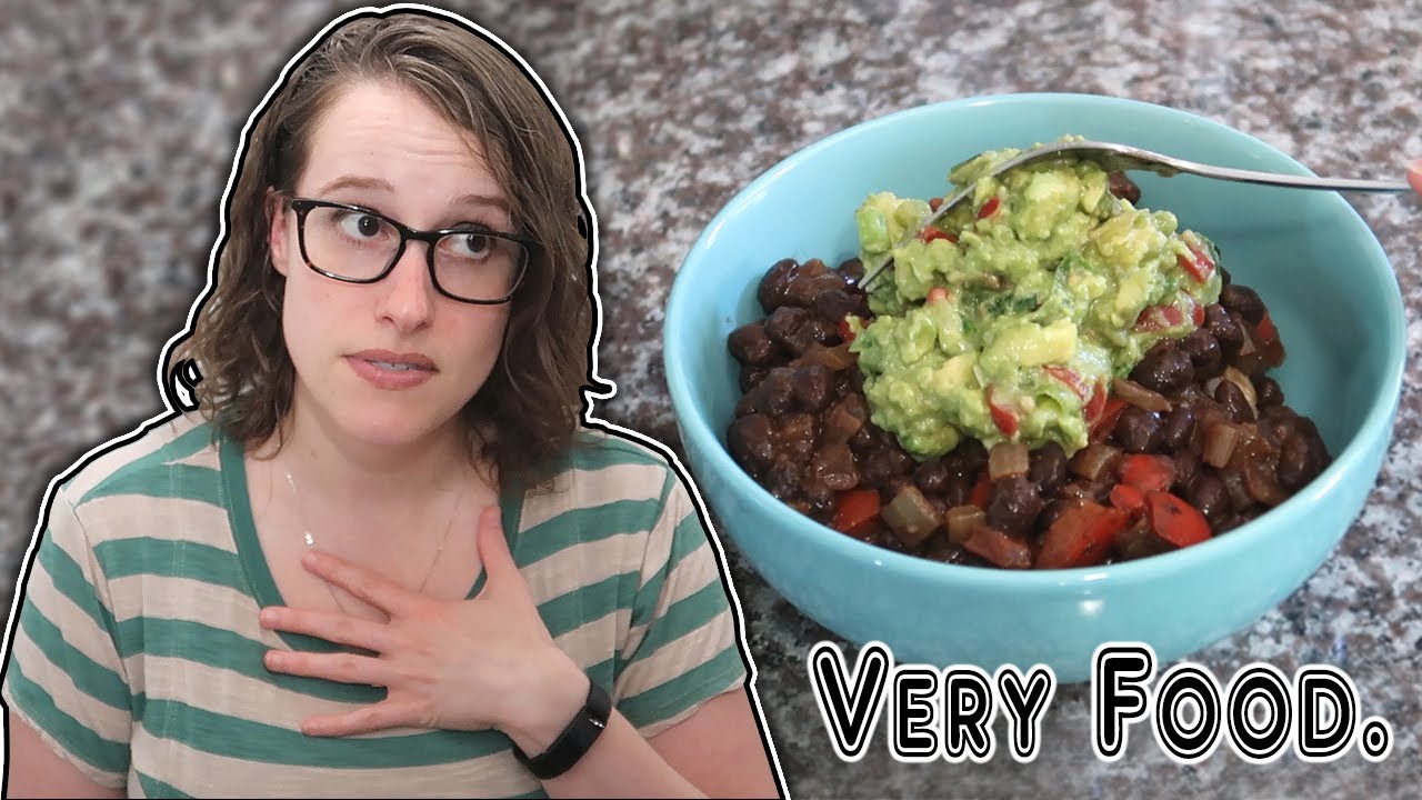 My Favorite Cheap Vegan Lunch (for those who can't cook)