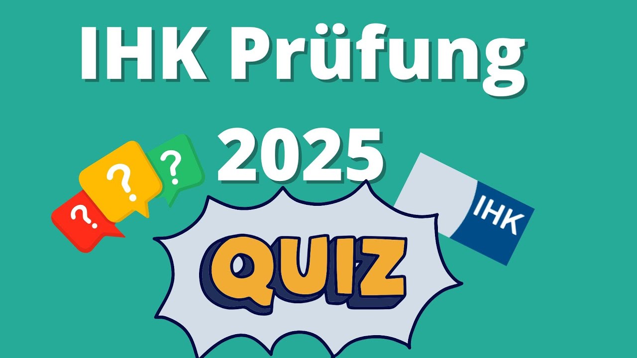 IHK Prüfung 2025- QUIZ zum Thema Steuerung + Kontrolle / Rechnungswesen