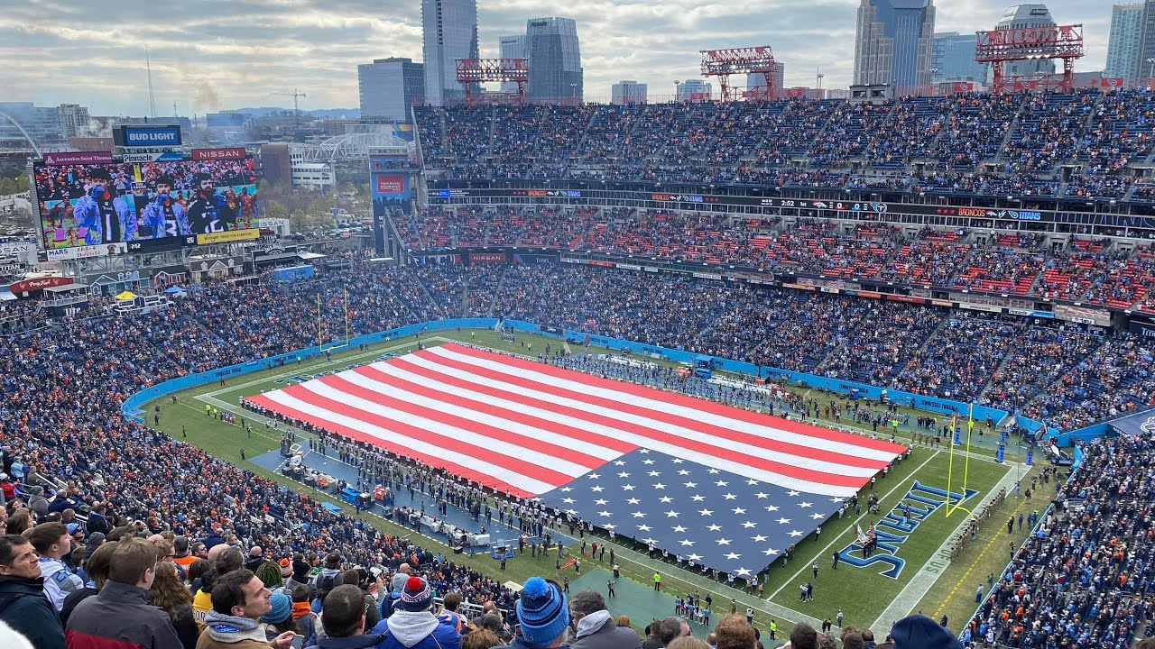 THE NISSAN STADIUM EXPERIENCE / TITANS VS BRONCOS VLOG