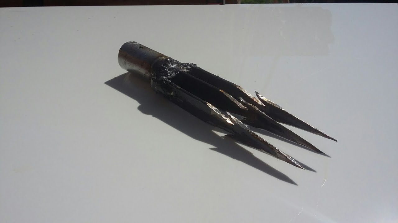 como fazer Arpão de pesca: Zagaia