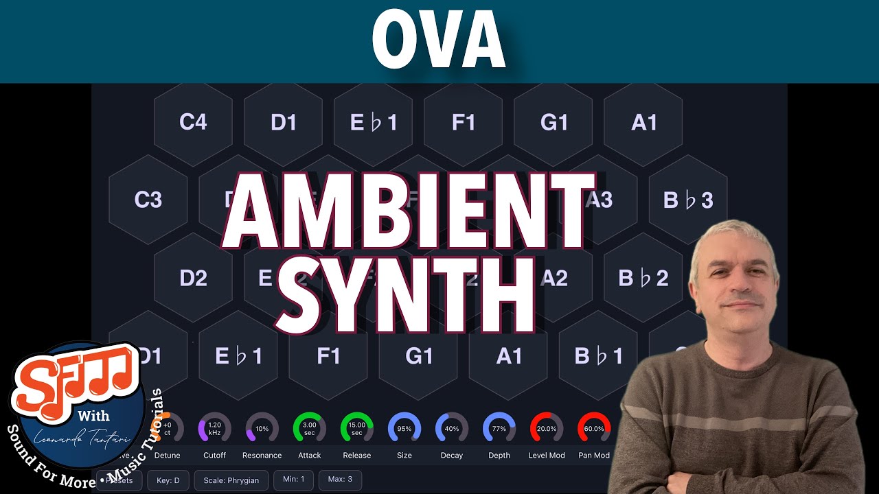 NEW 🔥 Cem Olcay Ova Ambient Synth Synth AUv3 Tutorial: Getting Started
