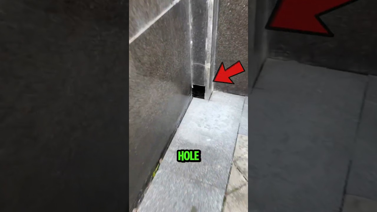 This Girl Suddenly Notices Tiny Hidden Hole‼️ 😱🕳️