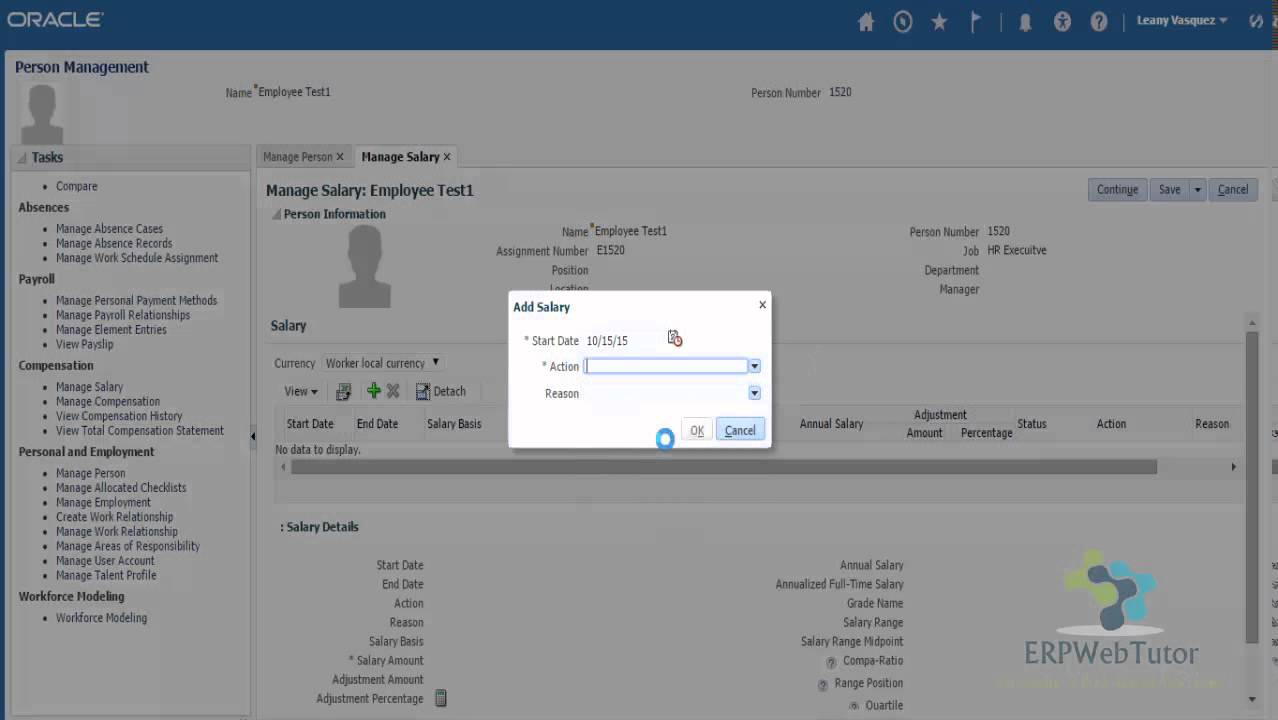 How to configure Salary with Components in Fusion HCM