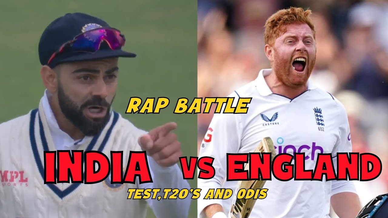 India VS England | Rap Battle | Test, T20 and ODI