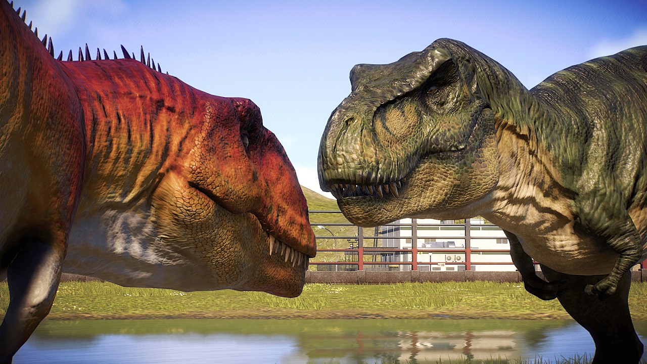The dinosaur battles |Jurassic World Evolution 2|