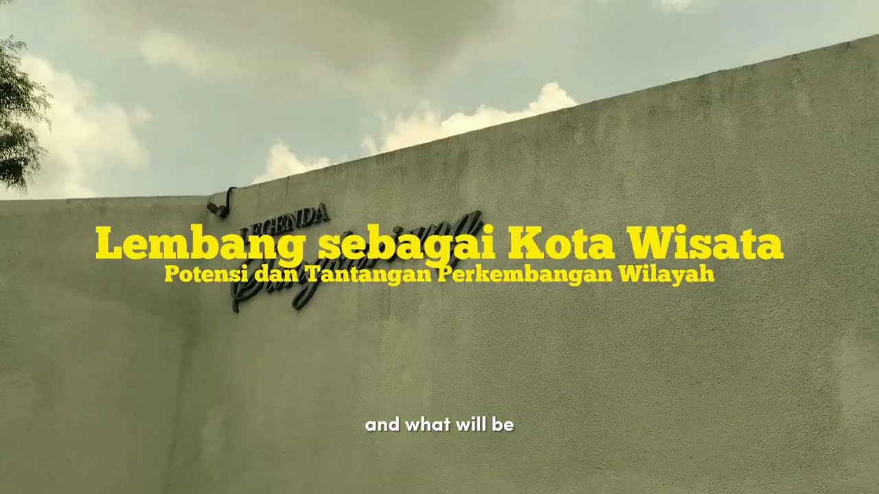Sejarah Kawasan Perkotaan Lembang