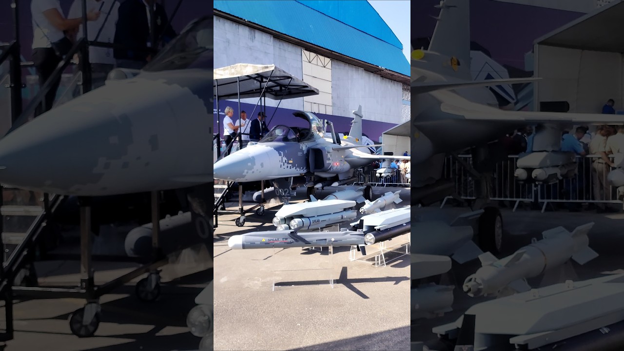 GRIPEN E | SAAB | FIGHTER JET| AEROINDIA 2025