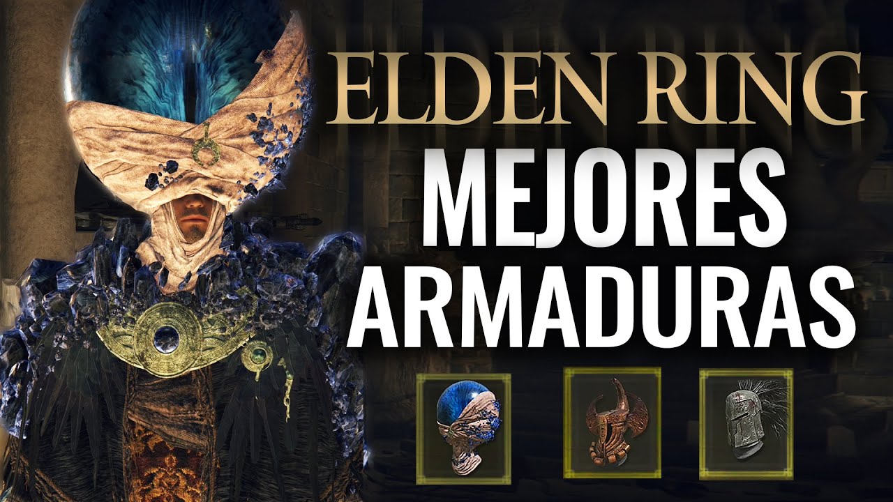 LAS MEJORES PODEROSAS ARMADURAS EN ELDEN RING