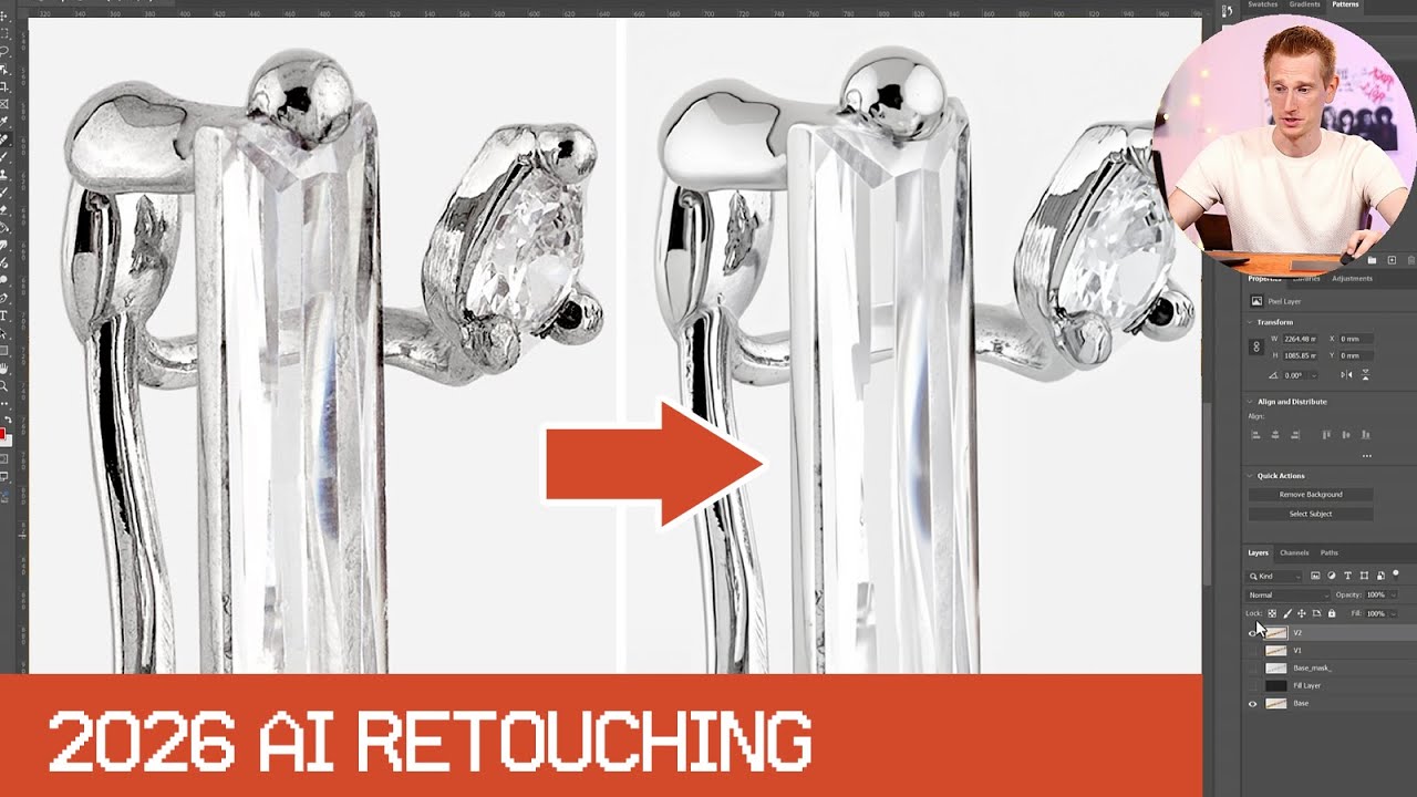 How High-End Jewelry Retouching AI Tool OIS GOLD Works